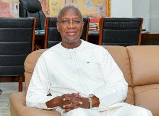 9e édition du TAC : Le Premier ministre Christophe Joseph Marie Dabiré à Abidjan.