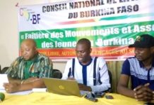 Situation sécuritaire : le Conseil national de la jeunesse appelle à l’union sacrée