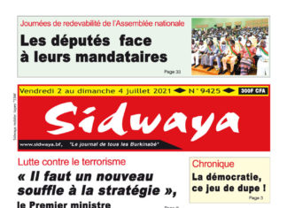 Sidwaya du 02 au 04-07-2021