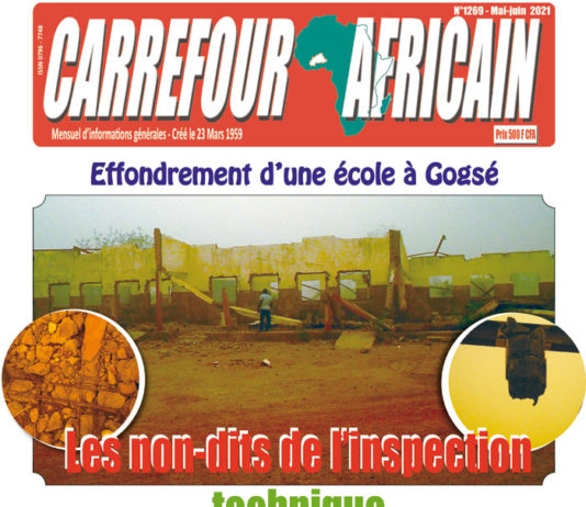 Une Carrefour Africain N°1269-mai-juin 2021