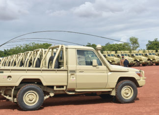 Lutte contre le terrorisme au Burkina : les Etats-Unis apportent un important lot de matériels