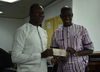 24e édition des prix Galian : Les lauréats des prix officiels reçoivent leur chèque