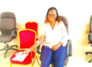 Chambre de commerce et d’industrie du Burkina : l’Amicale des femmes renforce la banque de sang