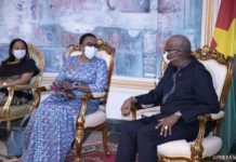 BOAD: La Chef de la mission résidente, Reine Broohm-Ayeva, en fin de mission