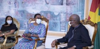 BOAD: La Chef de la mission résidente, Reine Broohm-Ayeva, en fin de mission