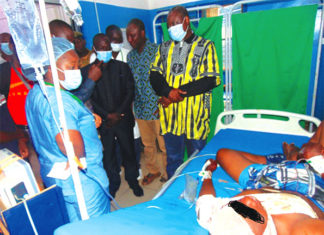 Attaque sur l’axe Gorgadji-Arbinda : le gouverneur du Sahel au chevet des blessés