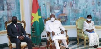 Le DG de la BRVM, Dr Edoh Kossi Amenounvé, à la présidence du Faso : L’actionnariat populaire dans le secteur minier au menu des échanges