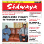 Une du 24/08/2021
