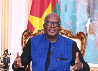 5 août 2021 : (Dans l’unité nous saurons mener le combat pour un Burkina indépendant, démocratique), Roch Kaboré.