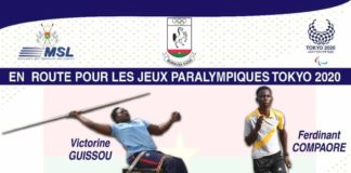 Jeux paralympiques de Tokyo 2020 : Victorine Guissou et Ferdinand Compaoré représenteront le Burkina.