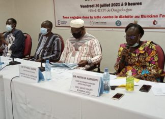 Burkina Faso : L’ONG santé diabète lance son programme triennal 2021-2023