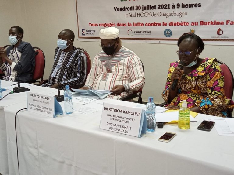 Burkina Faso : L’ONG santé diabète lance son programme triennal 2021-2023