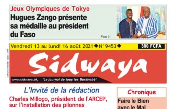 Une du 13-08-2021