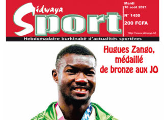 Une Sidwaya Sport du 10-08-2021
