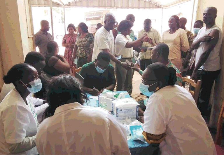 Editions Sidwaya : 55 agents vaccinés contre la COVID-19