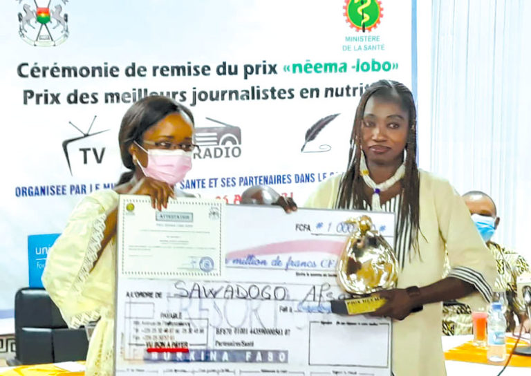 Prix « Nêema-Lobo » : Afsetou Sawadogo, première  lauréate en presse écrite