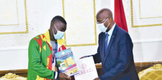 Hugues Fabrice Zango à la primature : le premier ministre offre une villa au héros national