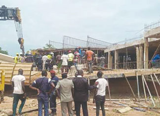 Chantier à l’Université Norbert- Zongo : l’effondrement d’une dalle fait quatre morts