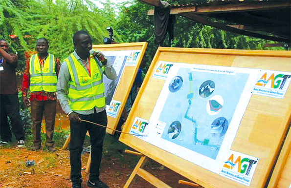 Projet d’assainissement et de drainage de Ouagadougou : des partenaires techniques et financiers visitent les chantiers