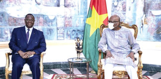 Côte d’Ivoire-Burkina : les « adieux » de l’ambassadeur, Kapiélétien Soro, au président du Faso