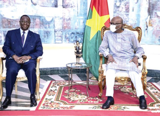 Côte d’Ivoire-Burkina : les « adieux » de l’ambassadeur, Kapiélétien Soro, au président du Faso