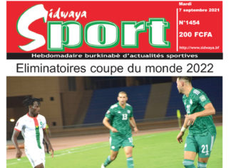 Une Sport du 07/09/2021
