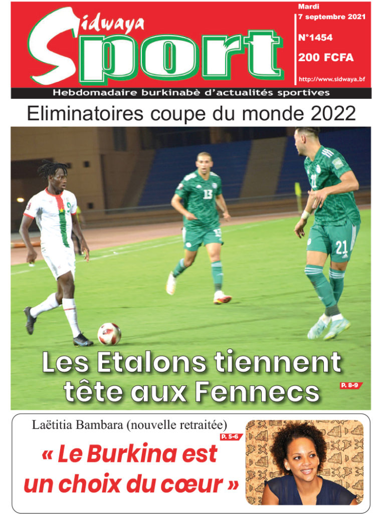 Une Sport du 07/09/2021