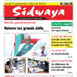 Une du 9/09/2021