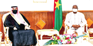 Coopération Burkina /Arabie saoudite : Le renforcement des liens au menu d’une audience