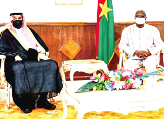 Coopération Burkina /Arabie saoudite : Le renforcement des liens au menu d’une audience