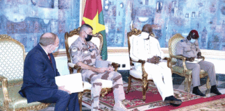 Lutte contre le terrorisme : Le nouveau commandant de Barkhane chez le président du Faso