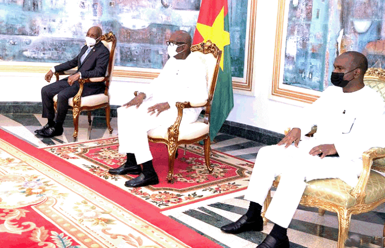 Intégration régionale : Jean-Claude Kassi fait le point au Président Kaboré