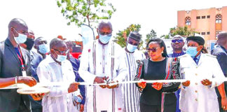 Projet Backbone national : le Premier ministre Christophe Dabiré inaugure les infrastructures