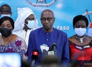 FESPACO 2021: Les ministres de la culture africains chez le président du Faso