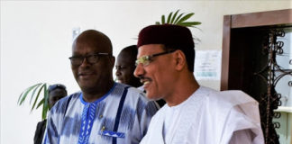 Coopération Burkina Faso/Niger : Le président du Niger Mohamed Bazoum à Ouagadougou.