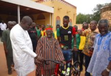 Tour du Faso 2021 : Les Étalons cyclistes demandent la bénédiction du Mogho Naaba