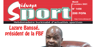 Une Sidwaya Sport du 05-10-2021