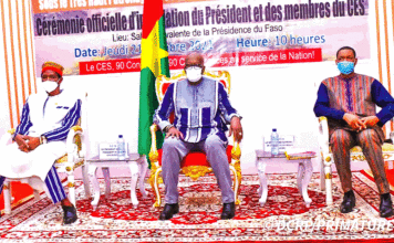 Conseil économique et social : Le nouveau président, Bonaventure Ouédraogo s’engage à innover