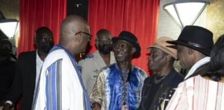 FESPACO : Le monde du cinéma à l’honneur au palais de la présidence