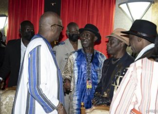 FESPACO : Le monde du cinéma à l’honneur au palais de la présidence