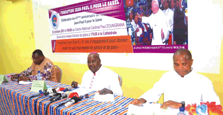 41e anniversaire de l’appel de Ouagadougou : La Fondation Jean-Paul II se prépare pour le 22 octobre prochain