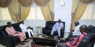 koudougou : Le président du Faso échange avec le gouverneur de la Région du Centre- Ouest et les chefs de canton du Boulkiemdé