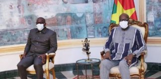 Chambre des mines : le nouveau bureau chez le président du Faso