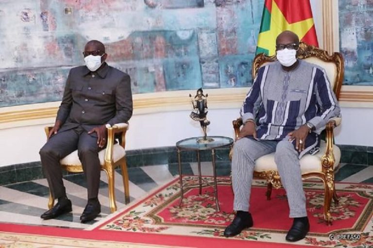 Chambre des mines : le nouveau bureau chez le président du Faso