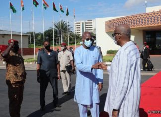 Coopération Burkina Faso/Togo : le président du Faso à Lomé (Communiqué de presse)