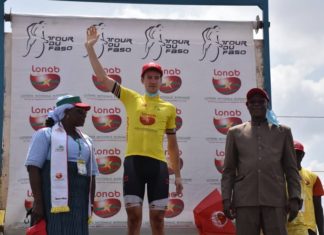 1ère étape 33e tour du Faso : Le belge Wouters Rutger en jaune