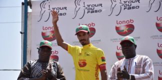 Epreuve de la course contre-la-montre par équipe : El Kouraji Mohcine, le nouveau maillot jaune à Zorgho