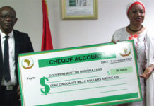 Urgence humanitaire au Burkina : l’Union africaine offre 75 millions F CFA