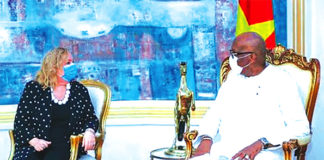 Lutte contre le terrorisme : la représentante spéciale de l’UE pour le Sahel, Emmanuela Del Re, reçue à Kosyam