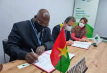 COP26 : Signature d’accord entre le Burkina Faso et le Fonds Vert pour le Climat